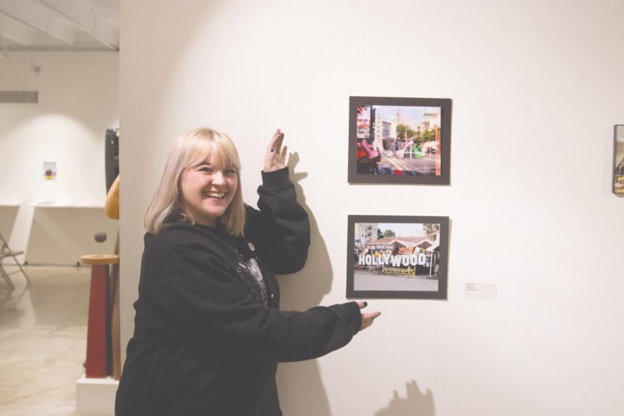 Camille Jessie, one of the photographers at the showcase, is displaying her work at the Arts & Letters Showcase. Courtesy of Brian Delgado