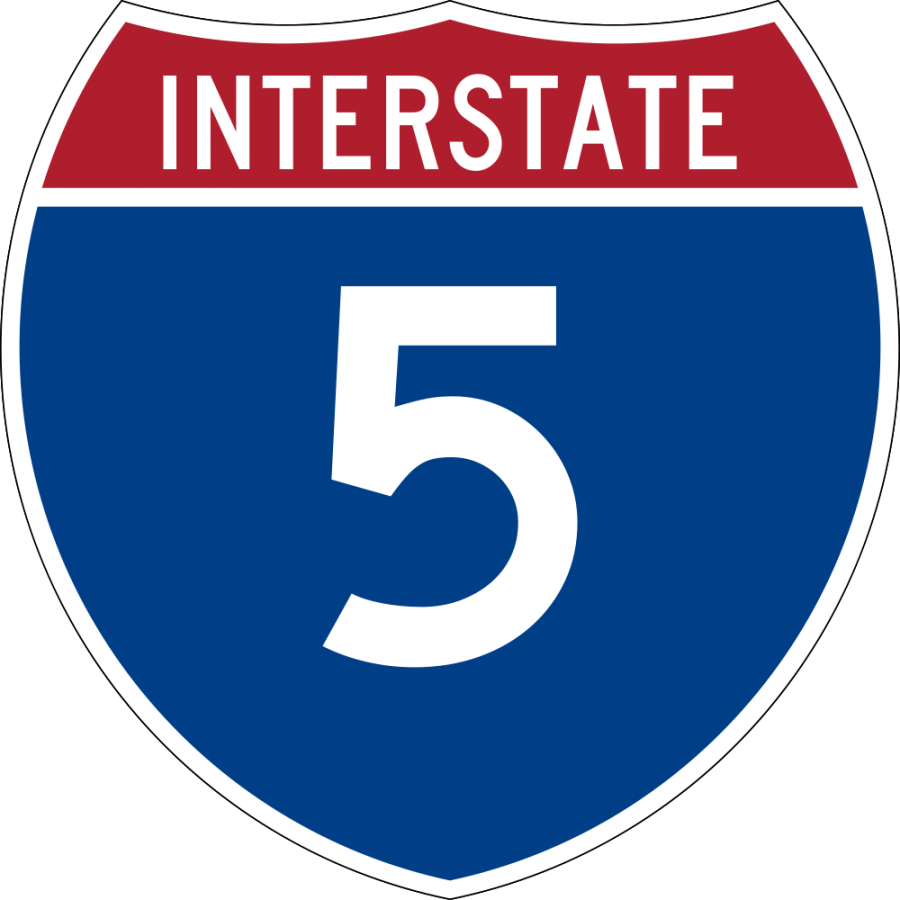 Logo of Interstate 5 highway