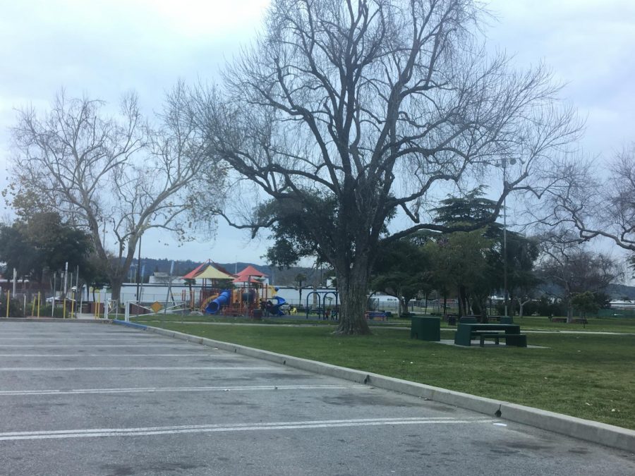 The playground of La Puente Park (Monica Tamayo/Community News)