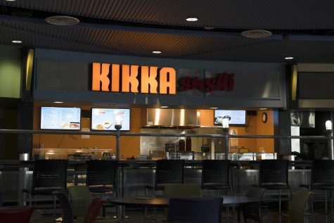 Inside view of Kikka Sushi