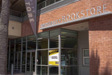 Outside view of University Bookstore.