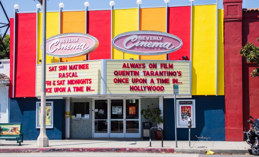 Quentin Tarantino’s New Beverly Cinema in Los Angeles, California.