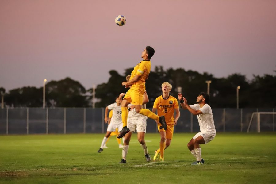 Cal State LA men’s soccer earned a flawless game against Cal State Monterey Bay in game of 2-0.
