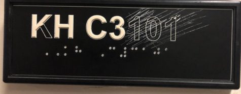 Braille Signs On Campus Vandalized