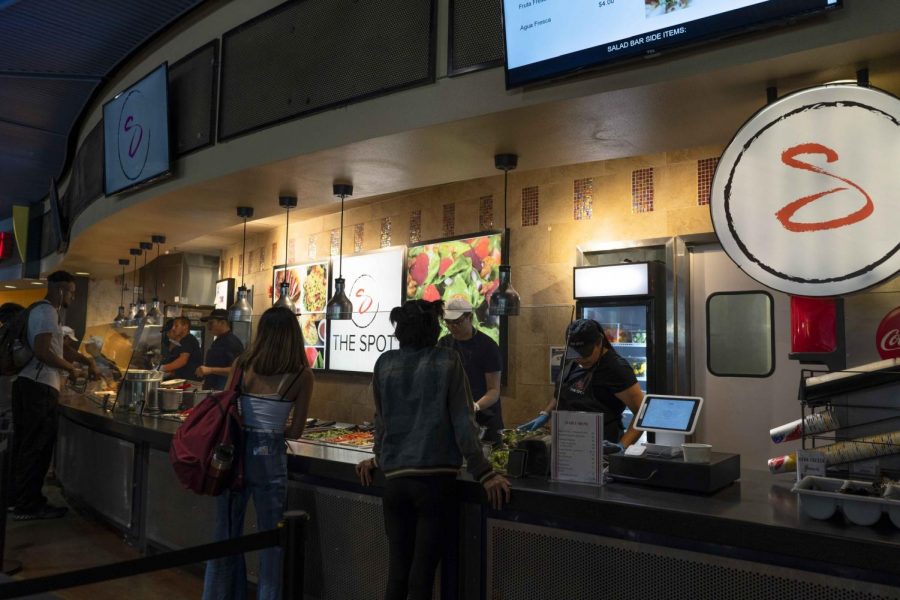 The Spot, a new dining option at the food court, has been a recent popular choice for food for students. The Spot is located in between Kikka Sushi and Johnys Kitchen.