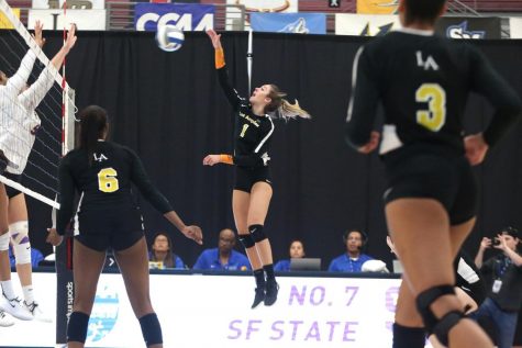 The Golden Eagles Start Off Tourney Winning a 5-Set Nail Biter