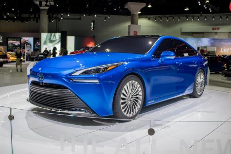 The brand new Toyota Mirai was featured as a prototype in this year‘s LA Auto Show.