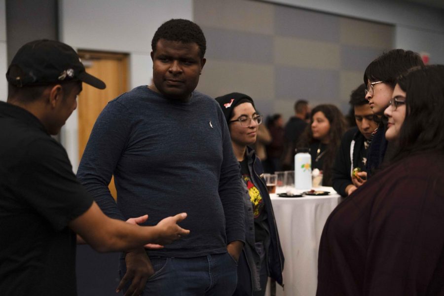. All was not quiet in the Golden Eagle Ballroom last Wednesday with the City of Orgs Mixer bringing together students to mingle and explore organizational opportunities on campus.