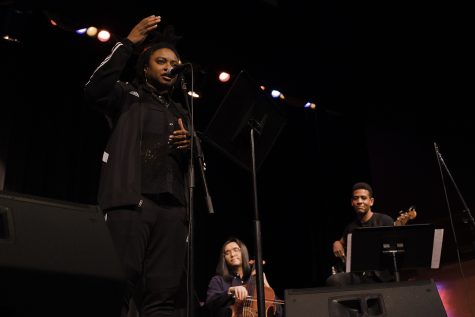 Warp Trio presents ‘black voices’ to campus