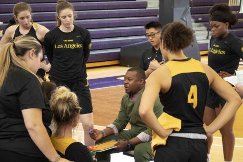 In his first year as head coach, Torino Johnson led the Cal State LA women’s basketball team to a 12-16 record, three more wins than the previous season.