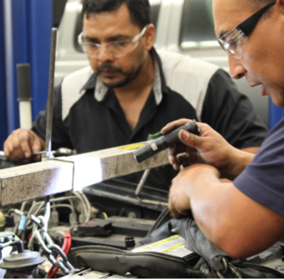 Students in hands-on classes are expected to face obstacles in light of coronavirus. (Photo courtesy of Los Angeles Trade-Technical College)