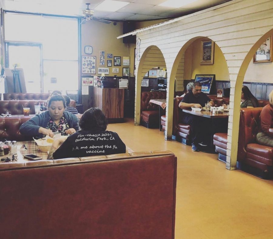 Camino Real customers dine in for Sunday brunch, which isnt possible now due to Californias stay-at-home order. (Photo Courtesy Adriana Valdez)