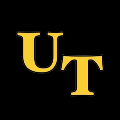 University Times Logo, Black background