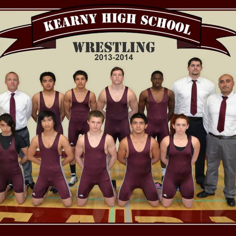 Kearny High School 2013 - 2014 Wrestling team. Photo Courtesy of Jericho Caleb Dancel