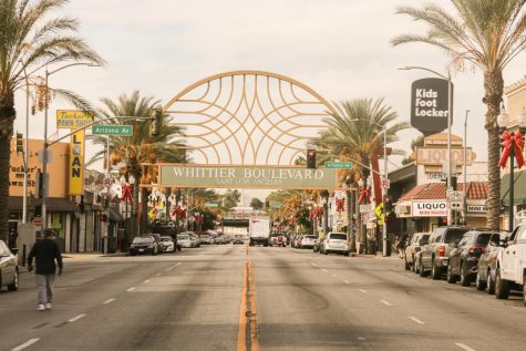 Photo of a street, Whittier Blvd, during the daytime. Photo by Jathniel Coronado