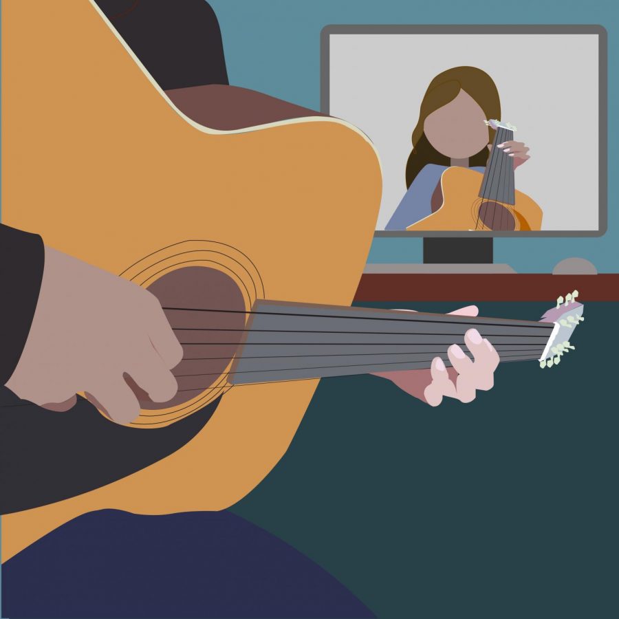Illustration+of+person+playing+guitar