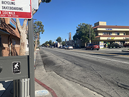 A road with a building along it - Tweety Blvd. (Oscar Torres/UT)