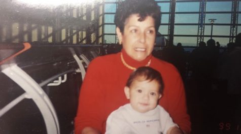 My grandmother and myself, September of 1999. (Michelle Leon _ UT)