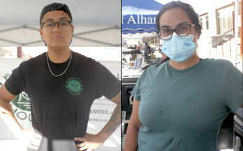 Headshot of Miguel Calvillo (left) and Harley Hood (right). Courtesy of Miguel Calvillo and Harley Hood, respectively.