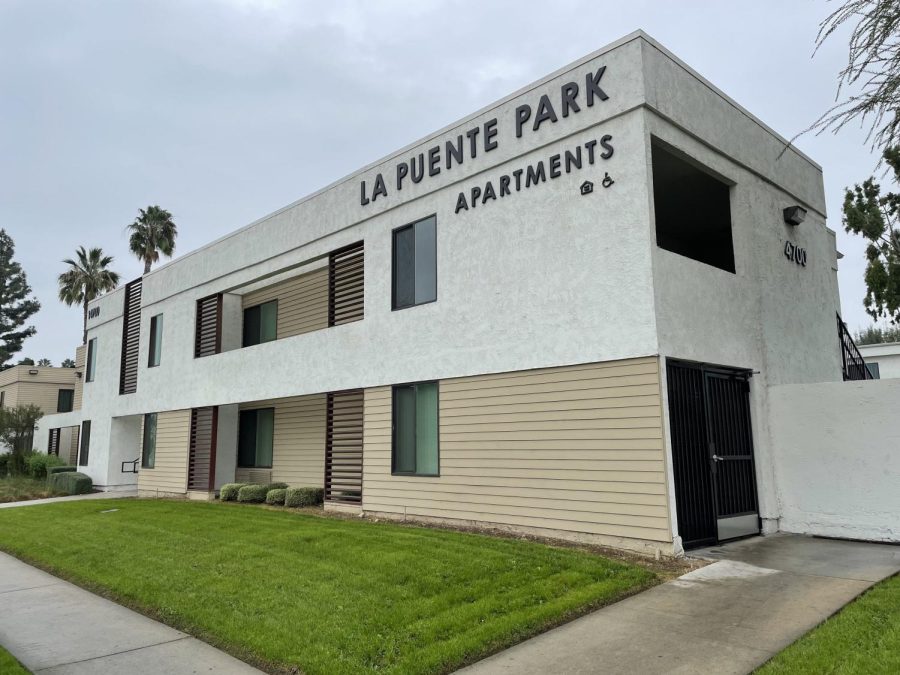 This is one of the affordable housing complexes in La Puente. Photo by Nick Juarez.