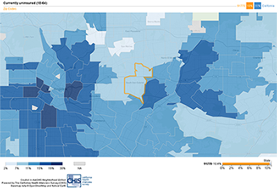 Screenshot of a map. 