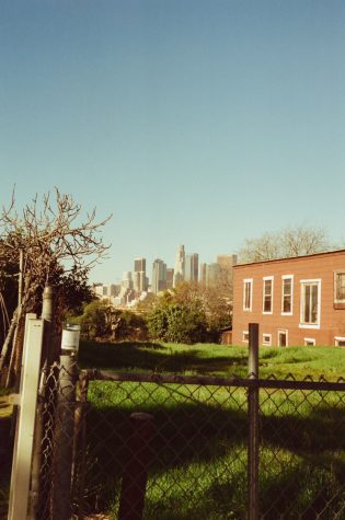 A landscape shot of Boyle Heights
