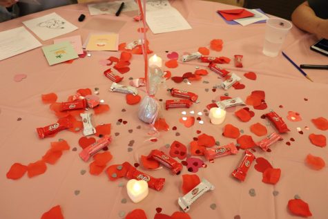 Decorations at at the Cupid's Social event on Feb. 9. Photo by Denis Akbari.