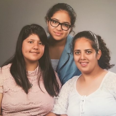 From left to right, Laura Zeas sister, herself and her mother. Photo courtesy of Zea.