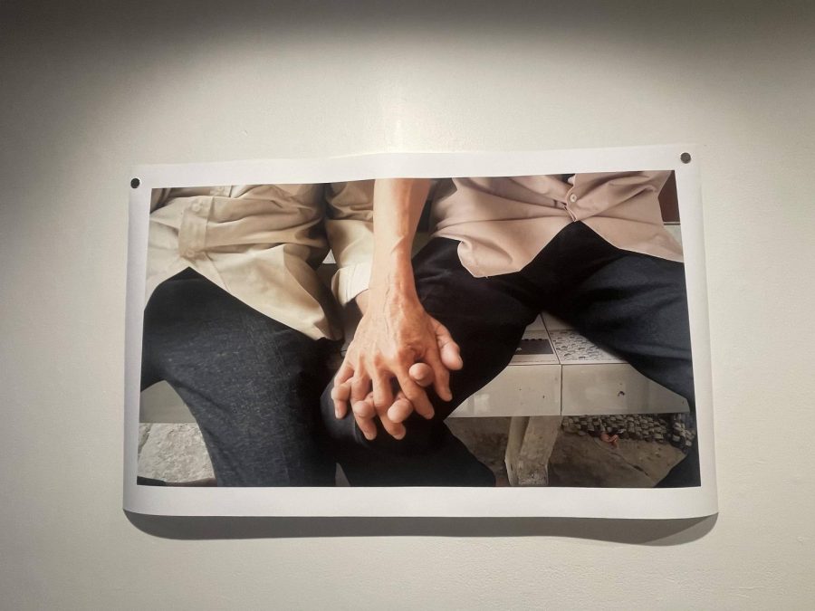Nguyen said this still represents a moment of intimacy. Photo by Tristan Longwell.