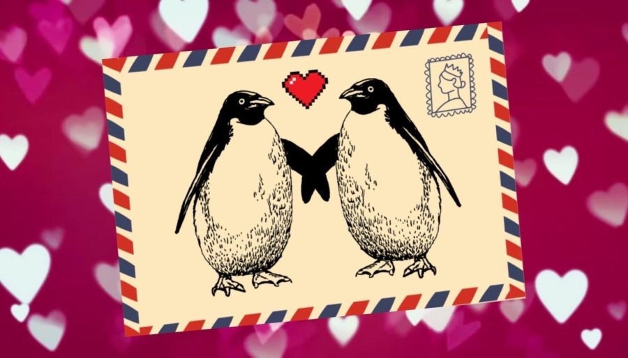 Penguins+often+mate+for+life%2C+according+to+science.org.+Graphic+by+Fatima+Rosales.