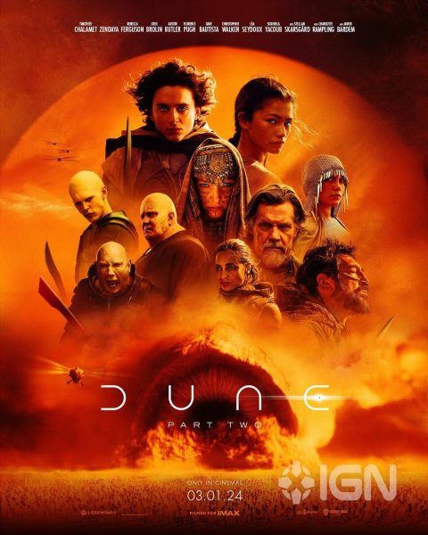 The official Dune II poster. 