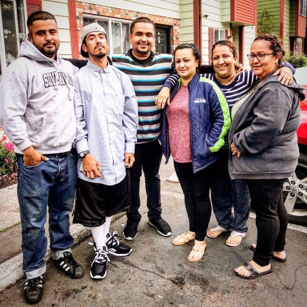 2018 Family photo of us on my birthday in Seattle. Photo by Jose Cabrera.