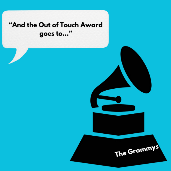 An illustration showing a record player of the Grammys being outdated. Illustration by Samuel Valencia.