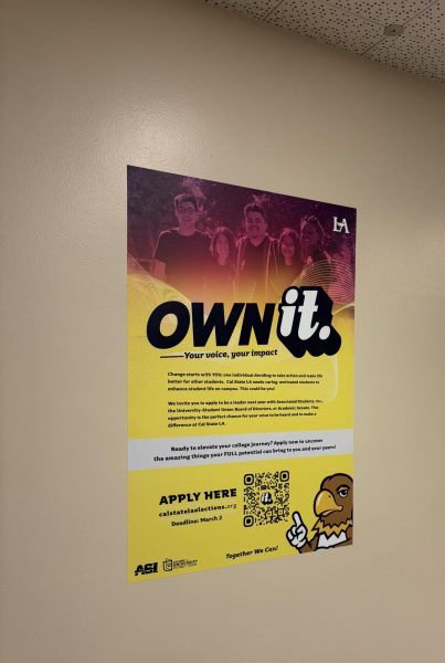 Students will be able to cast their votes in the upcoming ASI elections to determine the new student leaders at Cal State LA. Photo by Jackson Tammariello.