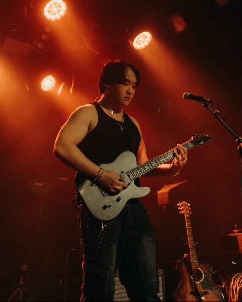 Tyler Thang performs live. Photo courtesy of Tyler Thang.