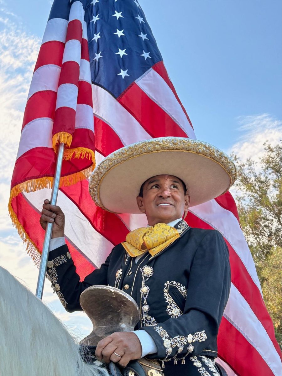 Professional photo of Fontana resident Tomás Garcilazo, a champion of the Mexican sport of Charrería. Photo courtesy of Tomás Garcilazo.