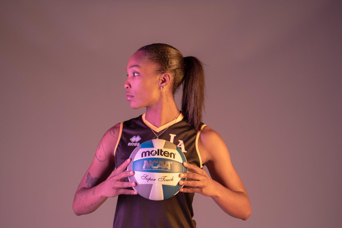 Ayjah Landers at Golden Eagles Volleyball Media Day 2025. Photo courtesy of Anthony Tarvin