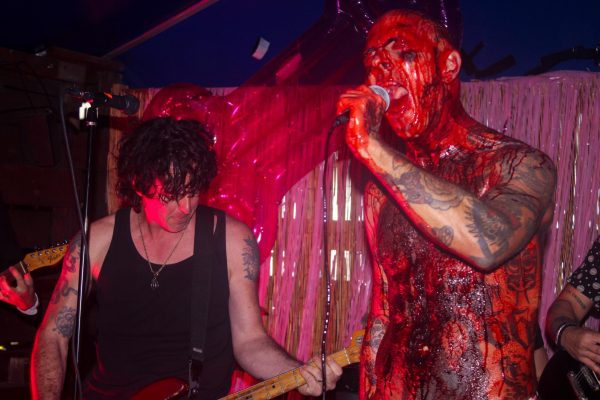 'Night Scene' the band and their bloody performance.